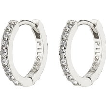 1 set - 67231-6033 EBNA Small Crystal Hoops