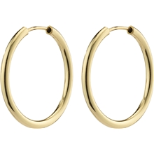 28232-2003 APRIL Gold Small Hoop Earrings