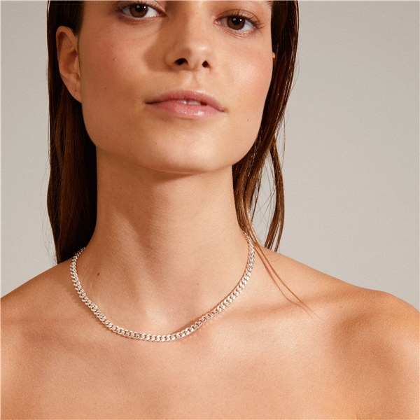 11233-6011 HEAT Chain Silver Necklace (Bilde 6 av 10)