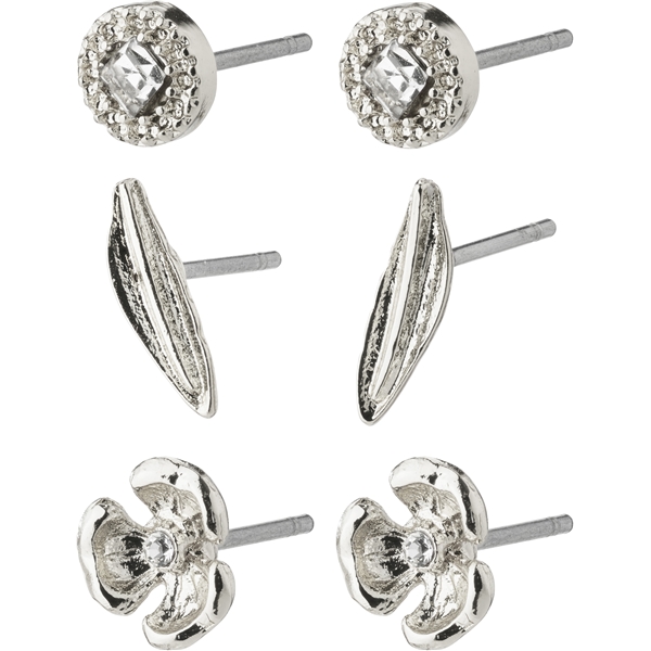 14233-6003 ECHO Earrings Silver 3-In-1 Set (Bilde 1 av 3)