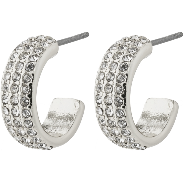 26233-6043 MATYLDA Crystal Hoop Earrings (Bilde 1 av 5)