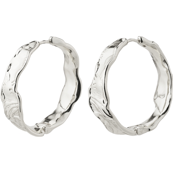 28233-6003 JULITA Hoop Silver Earrings (Bilde 1 av 3)