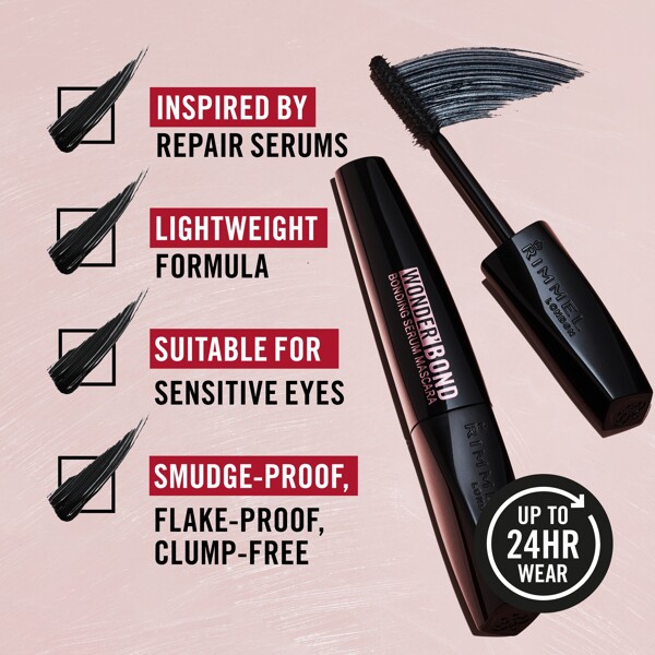 Rimmel Wonder Bond Bonding Serum Mascara (Bilde 6 av 9)