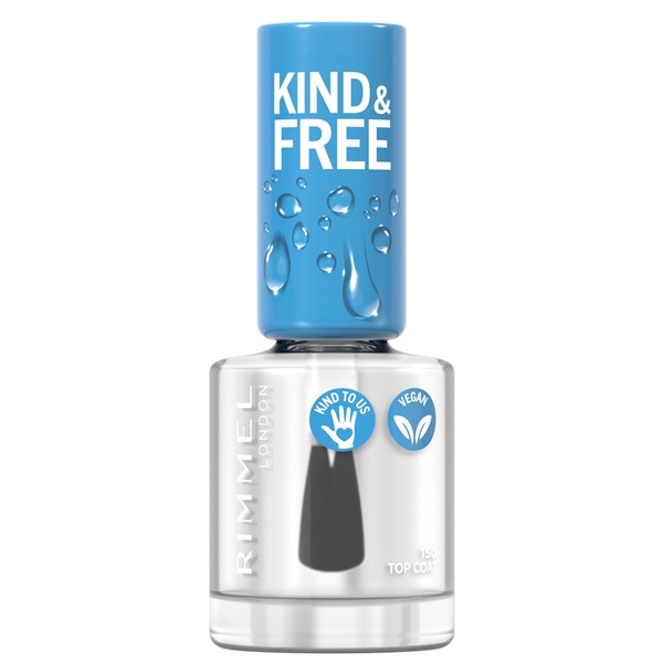 Rimmel Kind & Free Clean Nail Top Coat (Bilde 1 av 3)