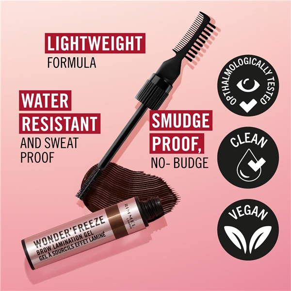 RIMMEL Wonder Freeze - Brow Lamination Gel (Bilde 6 av 9)