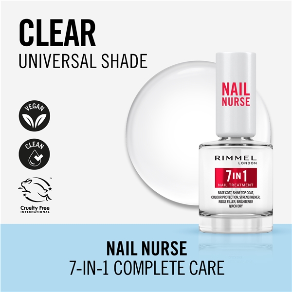 Rimmel Nail Nurse 7 in 1 Nail Treatment (Bilde 2 av 7)