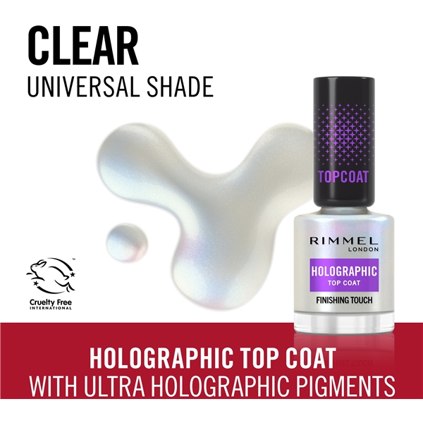 Rimmel Holographic Top Coat (Bilde 2 av 7)