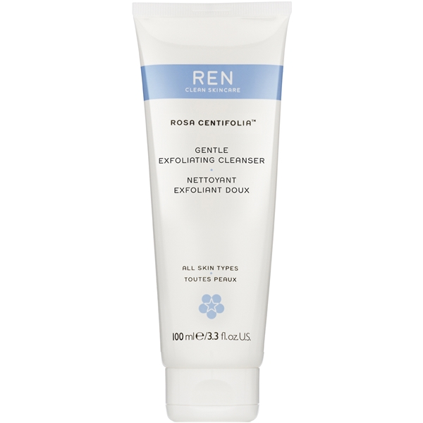 REN Rosa Centifolia Gentle Exfoliating Cleanser (Bilde 1 av 2)