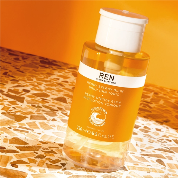 REN Radiance Ready Steady Glow Daily AHA Tonic (Bilde 4 av 7)