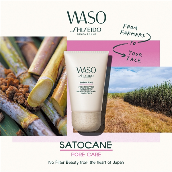 Waso Satocane Pore Purifying Scrub Mask (Bilde 5 av 5)