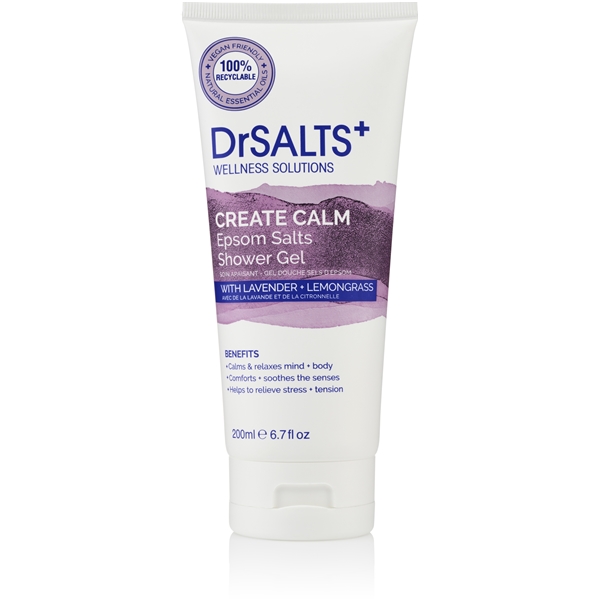 DrSALTS+ Create Calm Epsom Salts Shower Gel