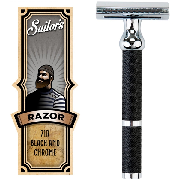 Safety Razor Black & Chrome 71R