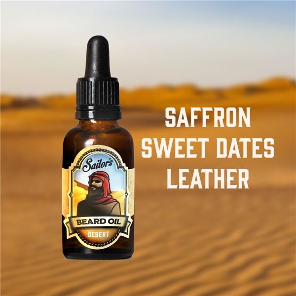 Sailor's Beard Oil Desert (Bilde 2 av 3)