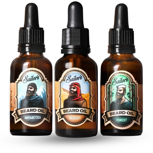 Sailor's Beard Oils - The Explorer Collection (Bilde 2 av 3)