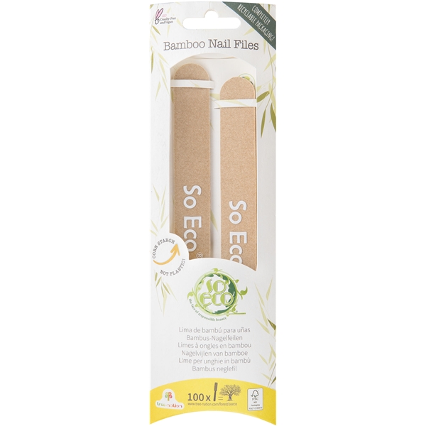 So Eco 2 Bamboo Nail Files (Bilde 2 av 2)