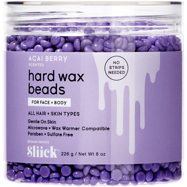 Sliick Hard Wax Beads - Acai Berry (Bilde 1 av 6)