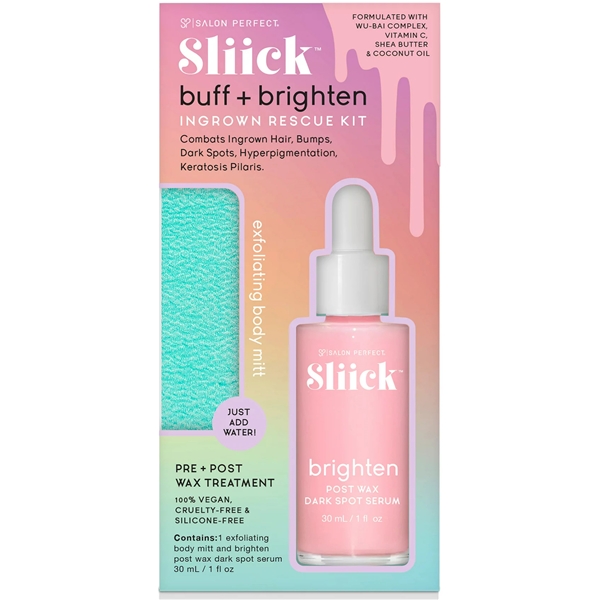 Sliick Buff+Brighten - Ingrown Rescue Kit (Bilde 1 av 5)