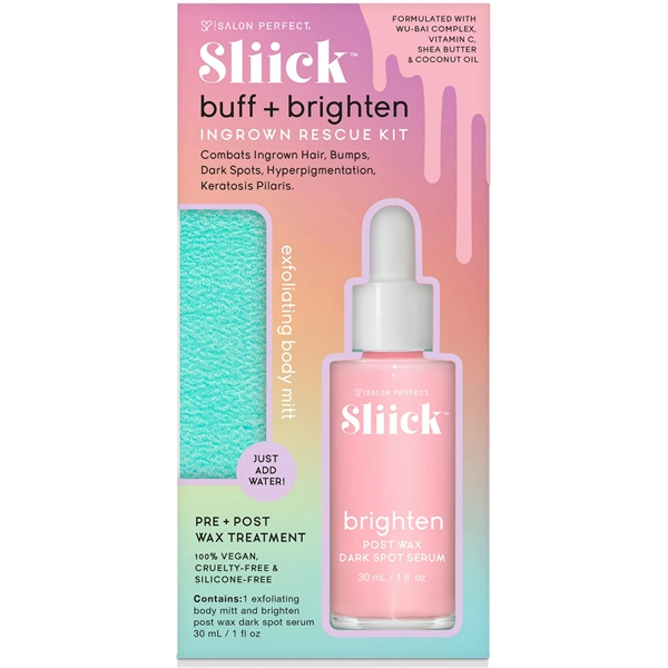 Sliick Buff+Brighten - Ingrown Rescue Kit (Bilde 1 av 5)