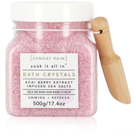 Sunday Rain Bath Crystals Acai Berry 500 gram