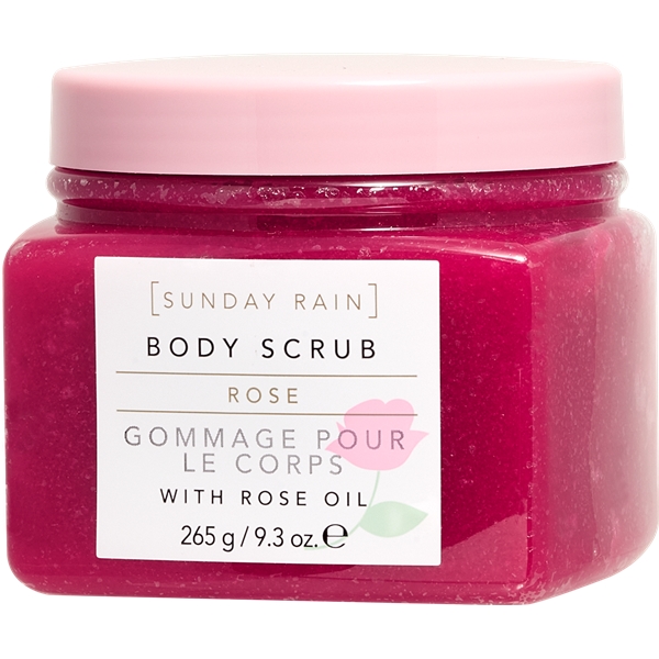 Sunday Rain Rose Body Scrub (Bilde 2 av 3)