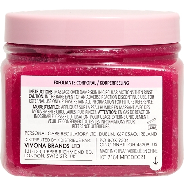 Sunday Rain Rose Body Scrub (Bilde 3 av 3)