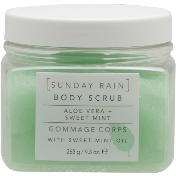 Sunday Rain Aloe & Sweet Mint Scrub (Bilde 1 av 3)