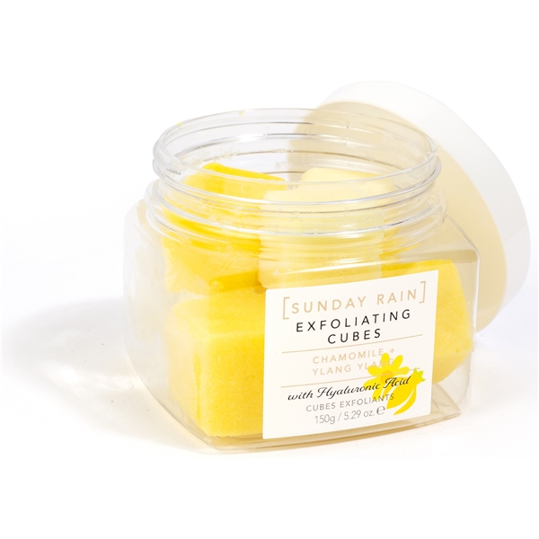 Chamomile & Ylang Ylang Exfoliating Cubes (Bilde 1 av 3)