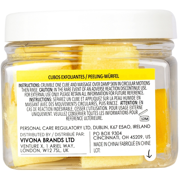 Chamomile & Ylang Ylang Exfoliating Cubes (Bilde 3 av 3)