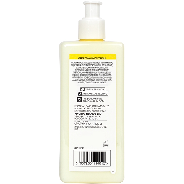 Chamomile & Ylang Ylang Body Lotion (Bilde 2 av 2)