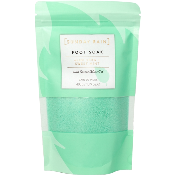 Sunday Rain Aloe & Sweet Mint Foot Soak (Bilde 1 av 2)