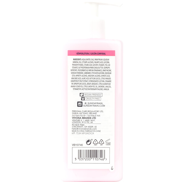 Pink Grapefruit & Sea Salt Body Lotion (Bilde 5 av 6)