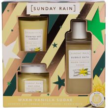 Sunday Rain Warm Vanilla Sugar Bath Trio 1 set