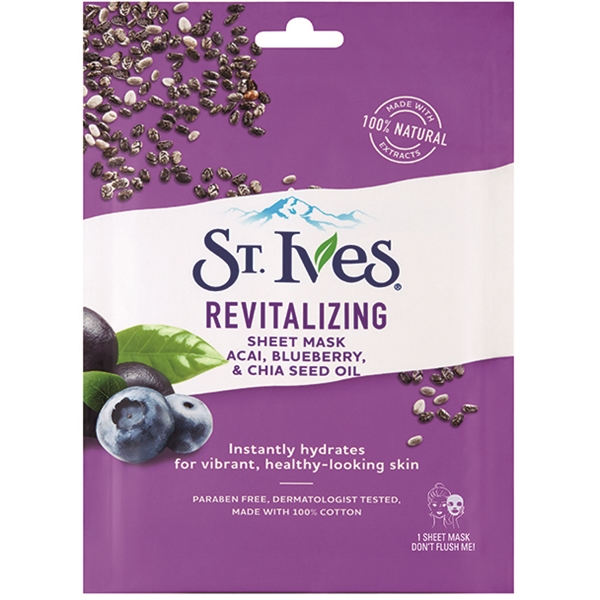 St. Ives Sheet Mask Blueberry