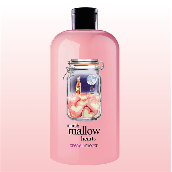 Marshmallow Hearts Bath & Shower Gel (Bilde 2 av 2)