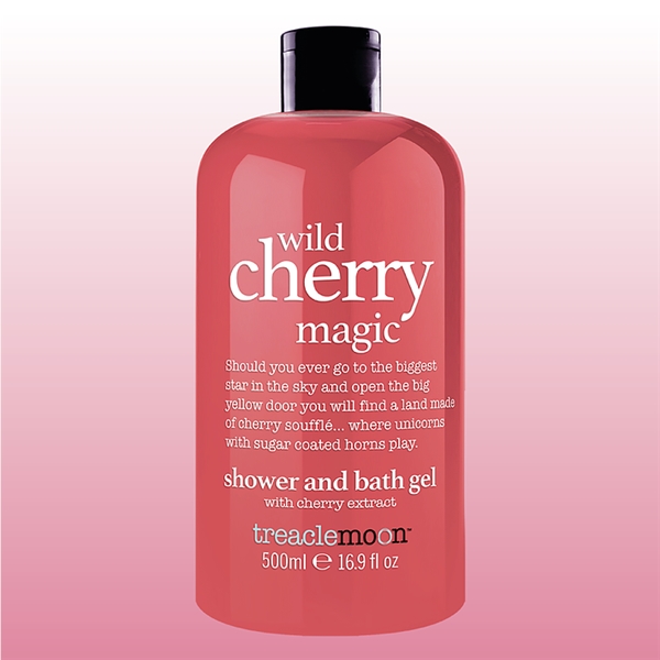 Wild Cherry Magic Bath & Shower Gel (Bilde 2 av 2)