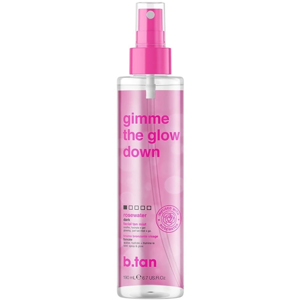 Gimme The Glow Down Facial Tan Mist (Bilde 1 av 6)