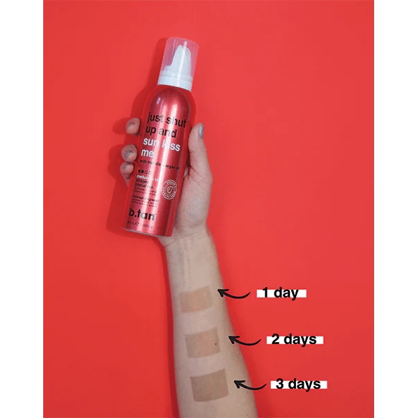 Just Shut Up & Sunkiss Me Whipped Gradual Tan (Bilde 4 av 6)