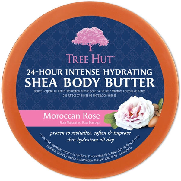 Tree Hut Shea Body Butter Moroccan Rose (Bilde 2 av 2)