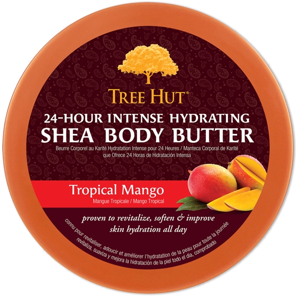 Tree Hut Shea Body Butter Tropical Mango (Bilde 2 av 2)
