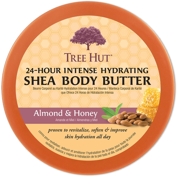 Tree Hut Shea Body Butter Almond & Honey (Bilde 2 av 2)
