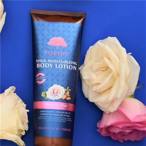 Tree Hut Shea Body Lotion Moroccan Rose (Bilde 2 av 2)