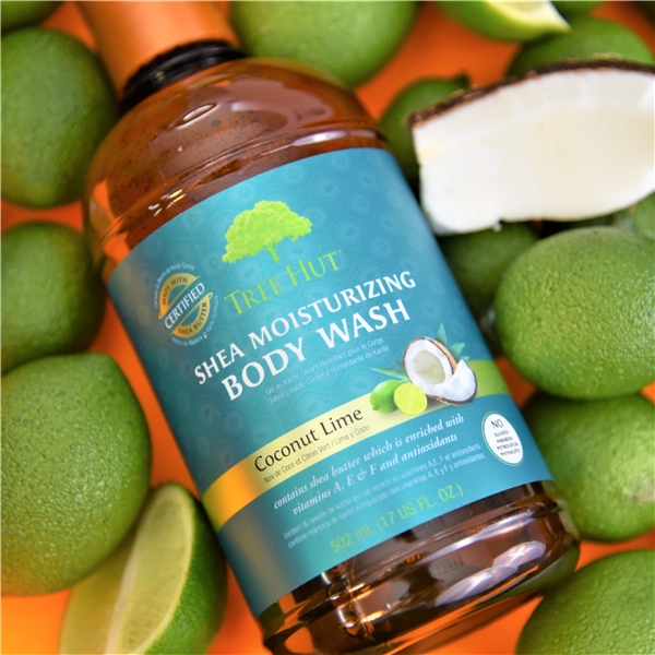 Tree Hut Shea Body Wash Coconut Lime (Bilde 2 av 2)