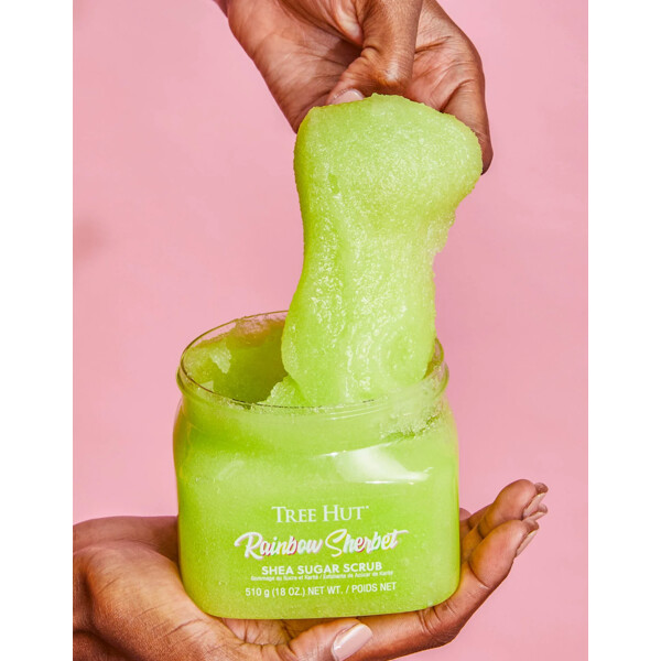 Tree Hut Rainbow Sherbert Shea Sugar Scrub (Bilde 6 av 7)