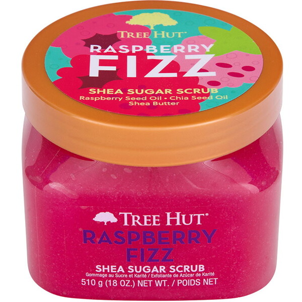 Tree Hut Raspberry Fizz Shea Sugar Scrub (Bilde 2 av 2)