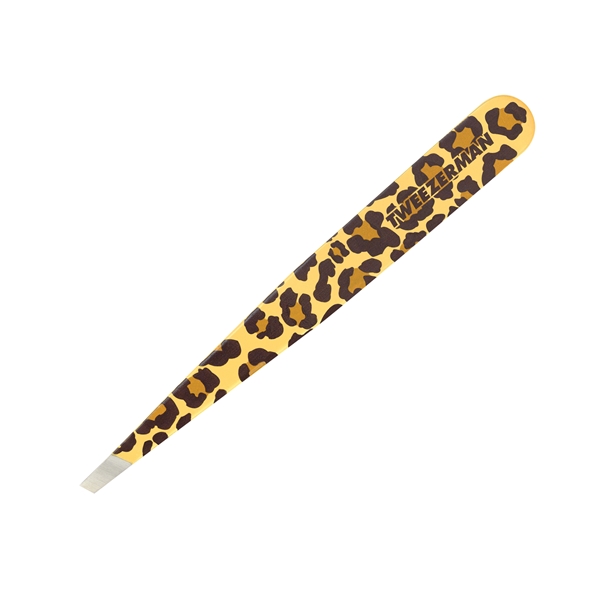 Slant Tweezer Leopard Print