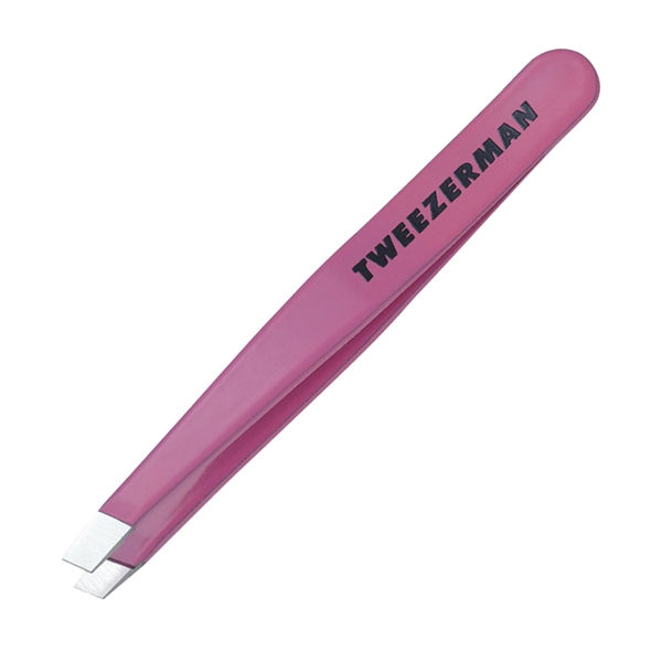 Mini Slant Tweezer Neon Pink