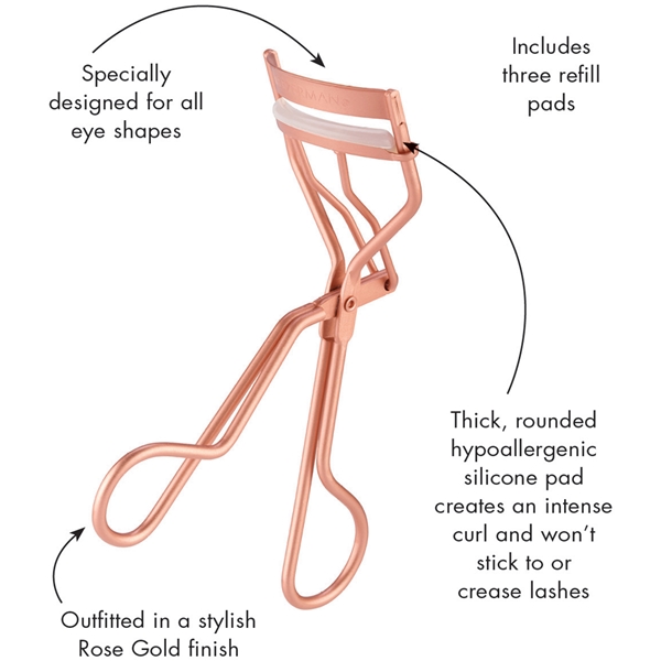 Tweezerman Rose Gold Classic Lash Curler (Bilde 2 av 6)