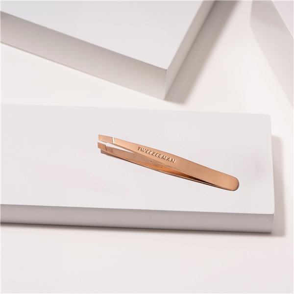 Mini Slant Tweezer Rose Gold (Bilde 4 av 5)