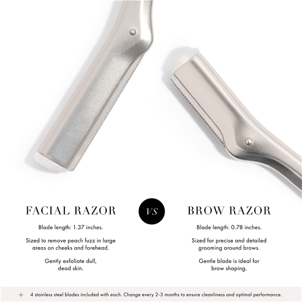 Tweezerman Facial Razor (Bilde 5 av 8)