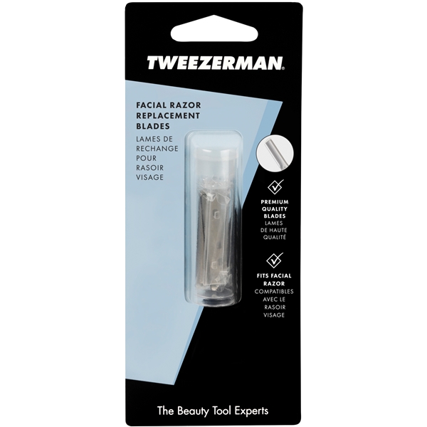 Tweezerman Facial Razor Replacement Blades (Bilde 3 av 4)